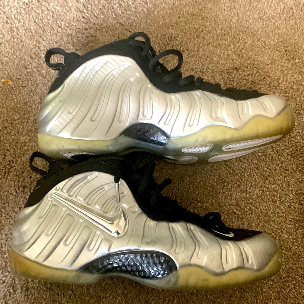 Nike Air Foamposite Pro Silver Metallic